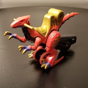 POWER RANGERS Dino Thunder Red Raptor Rolling Vehicle